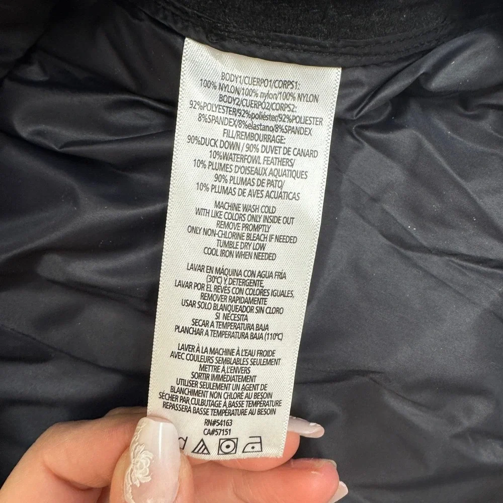 Calvin Klein Performance Vest Women Small Black Puffer‎ Gorpcore Athleisure